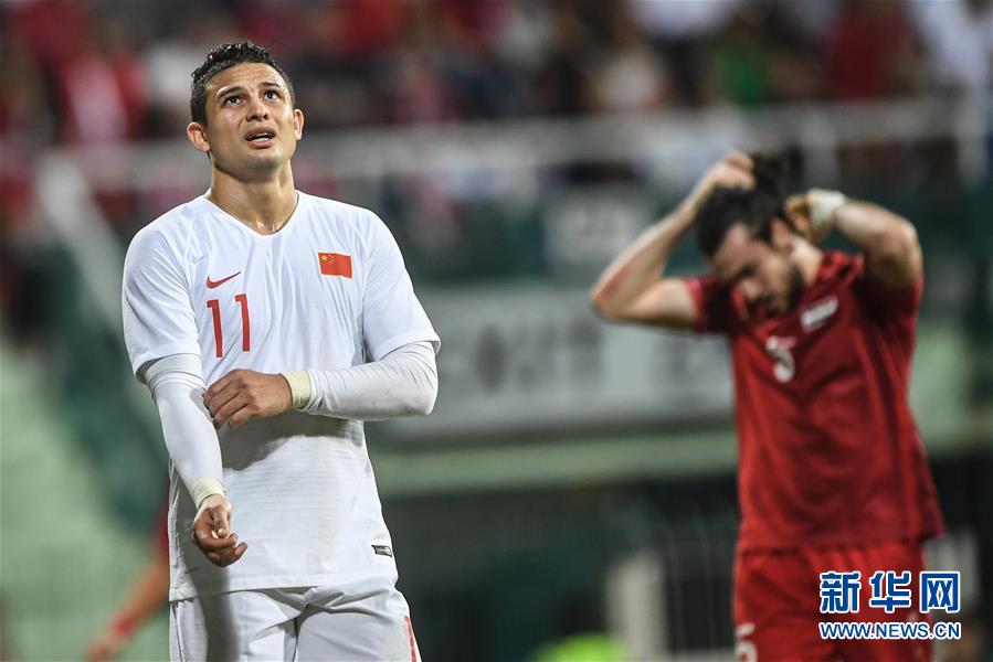 （體育）（2）足球——世預賽：中國隊不敵敘利亞隊