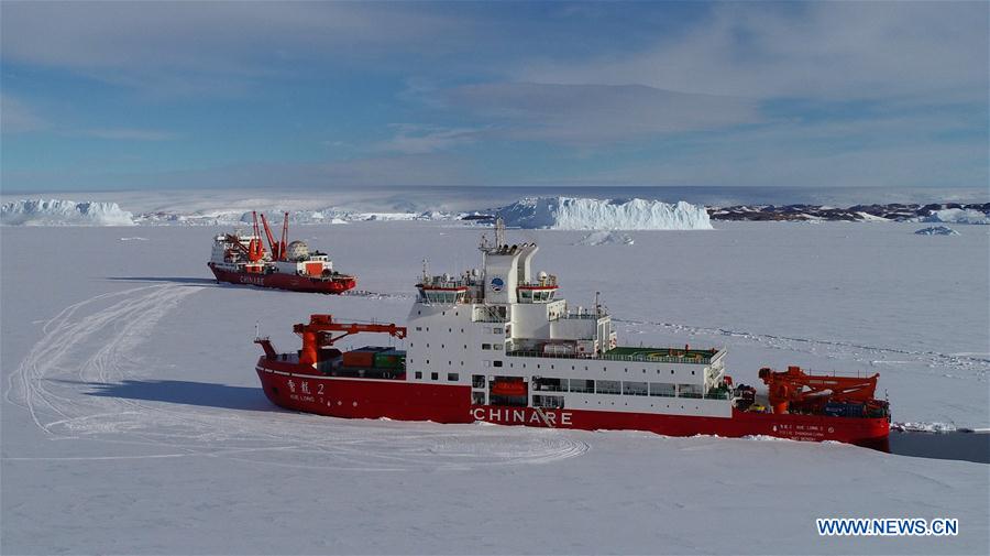 (EyesonSci)CHINA-ICEBREAKERS-ANTARCTIC EXPEDITION