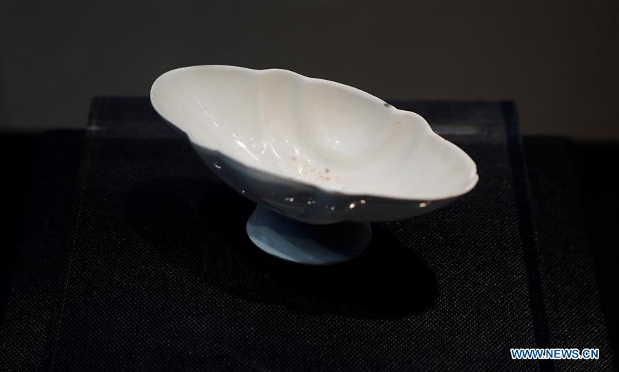 Tang Dynasty porcelain on display in Xi'an, NW China