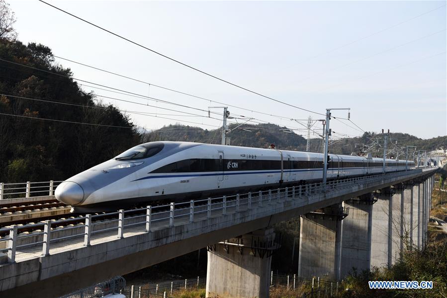 CHINA-GUIZHOU-HIGH-SPEED RAILWAY-TEST RUN (CN)