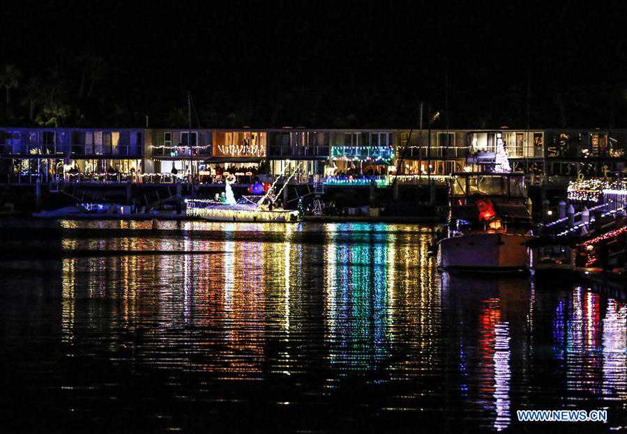 U.S.-CALIFORNIA-HUNTINGTON BEACH-BOAT PARADE