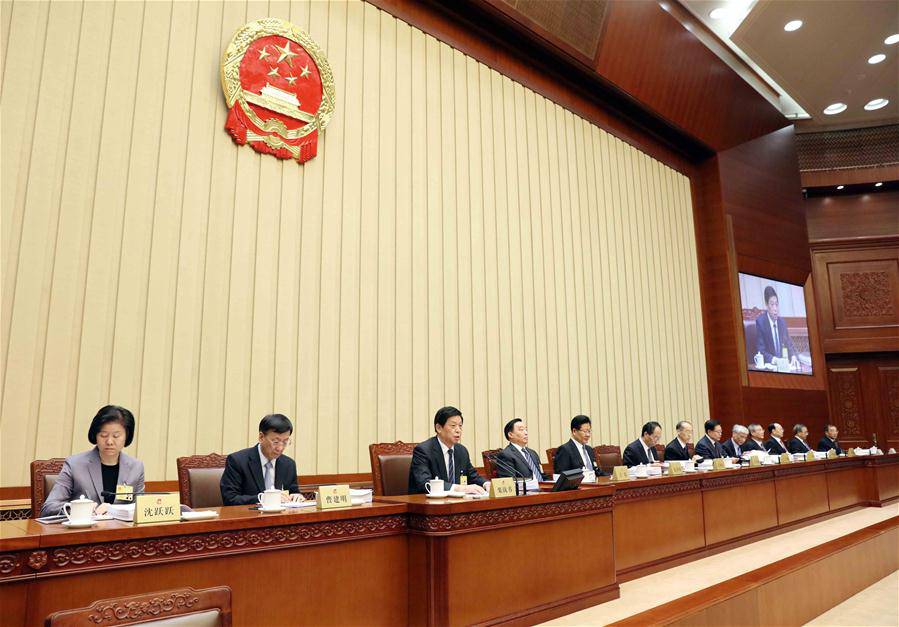 CHINA-BEIJING-LI ZHANSHU-NPC-PLENARY MEETING (CN)