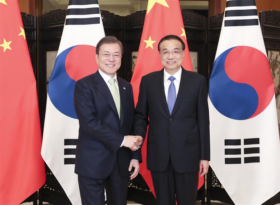 CHINA-CHENGDU-LI KEQIANG-ROK PRESIDENT-MEETING (CN)