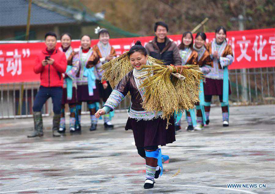 CHINA-GUANGXI-RONGSHUI-MIAO ETHNIC GROUP-FUN MATCH (CN)