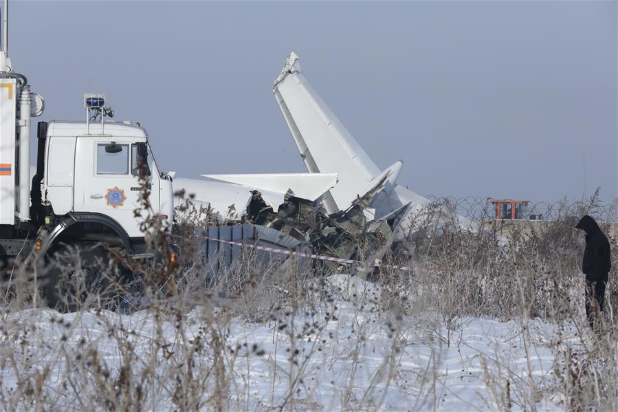 (SPOT NEWS)KAZAKHSTAN-ALMATY-AIRPLANE CRASH-DEATH TOLL