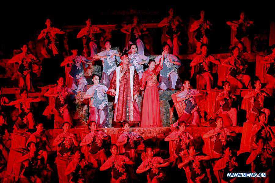 CHINA-FUJIAN-WUYISHAN-OUTDOOR MUSICAL-CHARITY SHOW (CN)