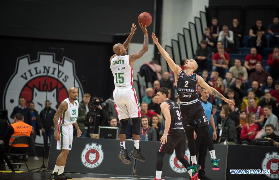 (SP)LITHUANIA-VILNIUS-BASKETBALL-EUROCUP-RYTAS VILNIUS VS UNICS KAZAN