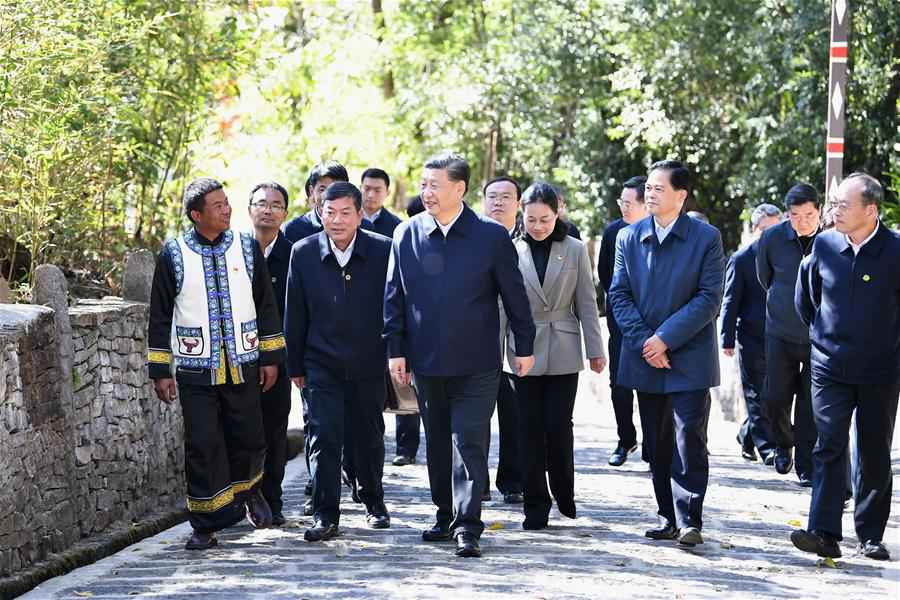 CHINA-YUNNAN-XI JINPING-INSPECTION (CN)