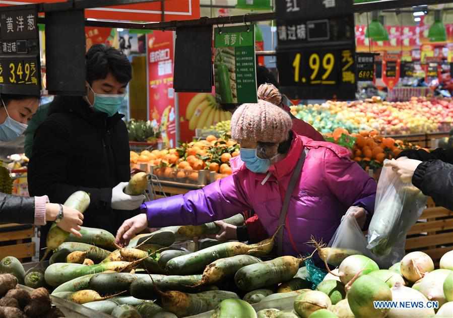 CHINA-QINGDAO-CORONAVIRUS FIGHT-VEGETABLE SUPPLIES (CN)