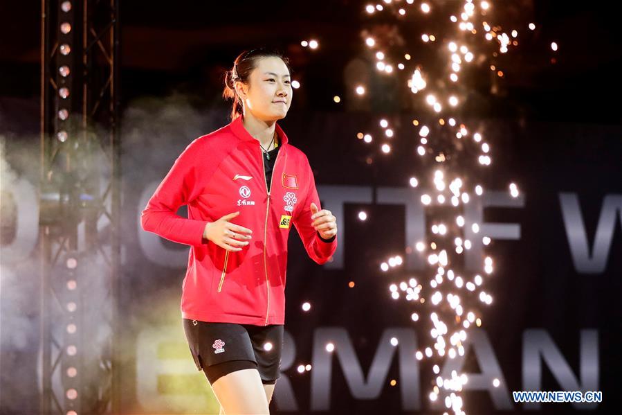 (SP)GERMANY-MAGDEBURG-TABLE TENNIS-GERMAN OPEN-WOMEN'S SINGLES FINAL