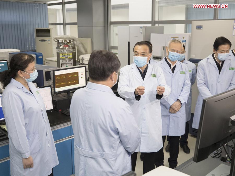 CHINA-BEIJING-LI KEQIANG-INSTITUTE OF PATHOGEN BIOLOGY-INSPECTION (CN)