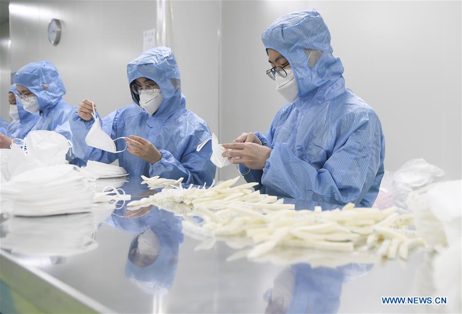CHINA-CHONGQING-N95 MASK-PRODUCTION (CN)