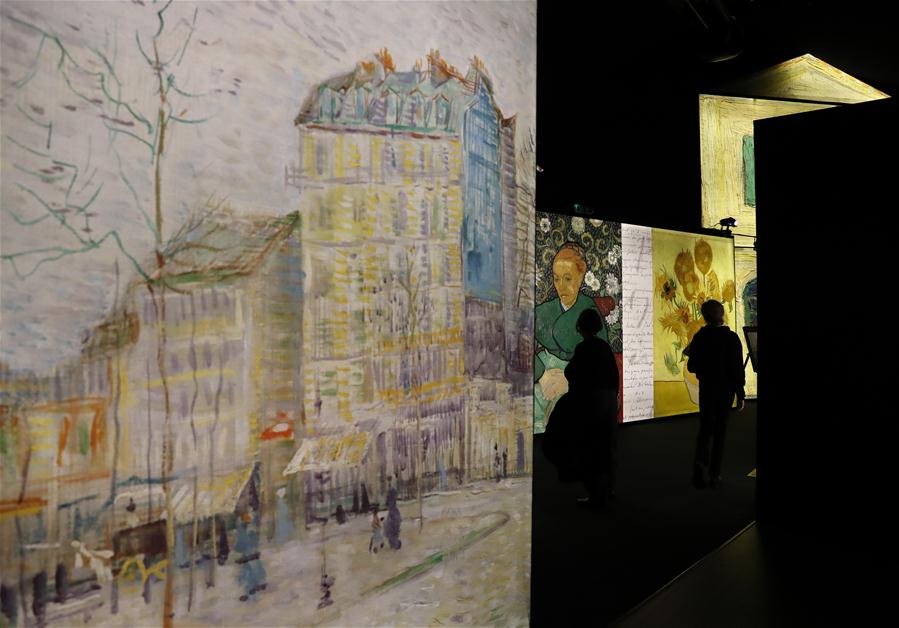 BRITAIN-LONDON-MEET VINCENT VAN GOGH EXPERIENCE