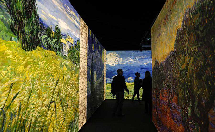 BRITAIN-LONDON-MEET VINCENT VAN GOGH EXPERIENCE