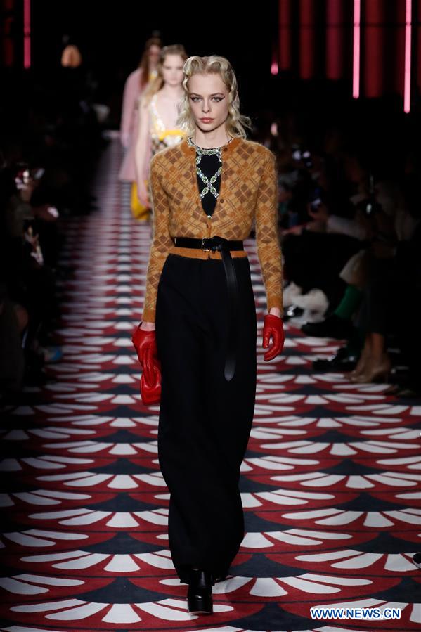 FRANCE-PARIS-FASHION WEEK-MIU MIU