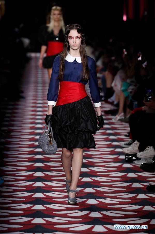 FRANCE-PARIS-FASHION WEEK-MIU MIU