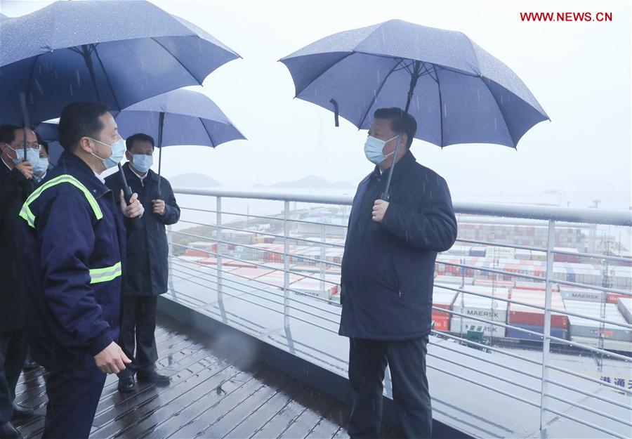 CHINA-ZHEJIANG-XI JINPING-INSPECTION (CN)