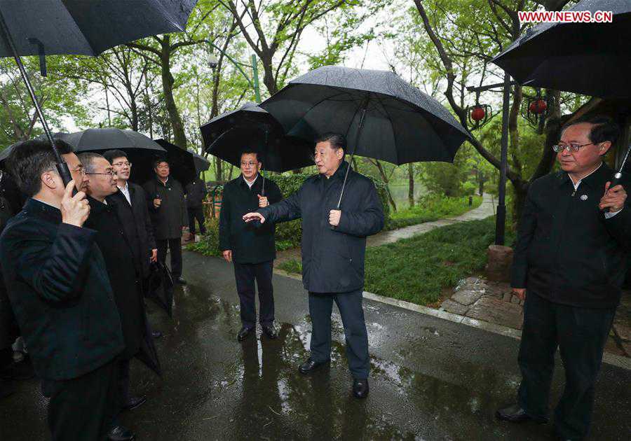 CHINA-ZHEJIANG-HANGZHOU-XI JINPING-INSPECTION (CN)