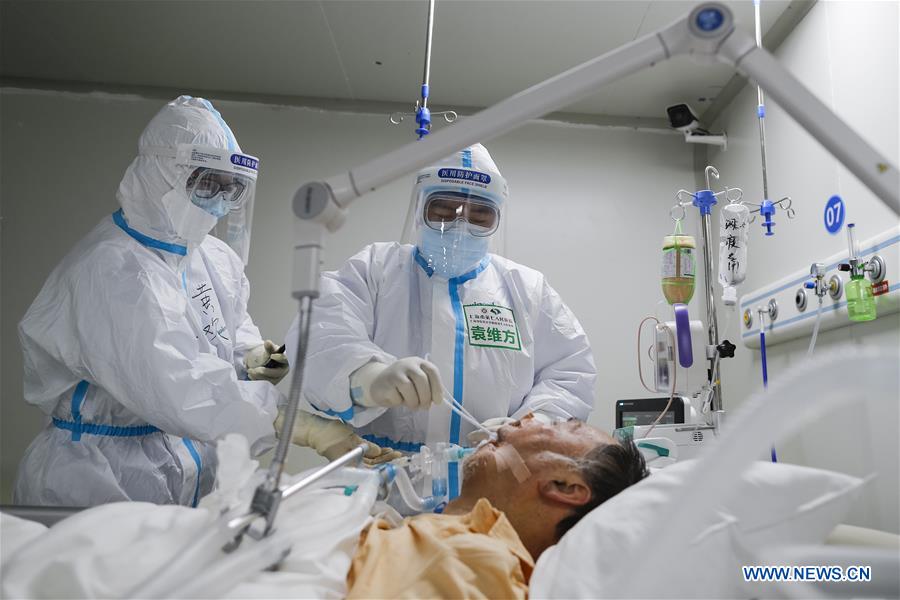 (FOCUS)CHINA-HUBEI-WUHAN-ICU NURSE-COVID-19 (CN)