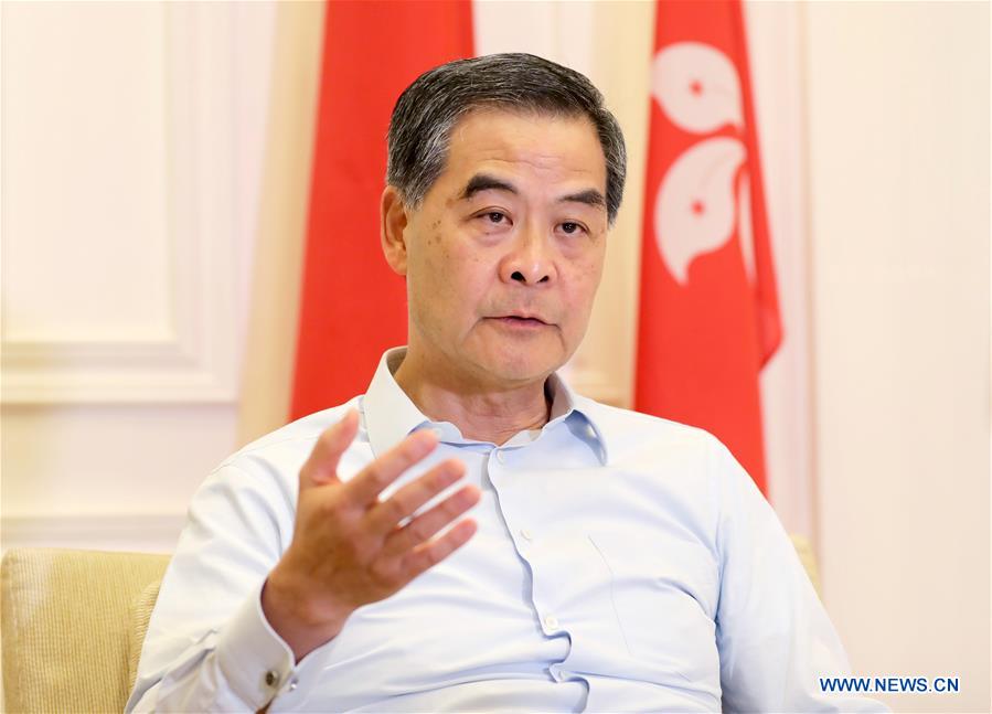 CHINA-HONG KONG-LEUNG CHUN-YING-INTERVIEW (CN)