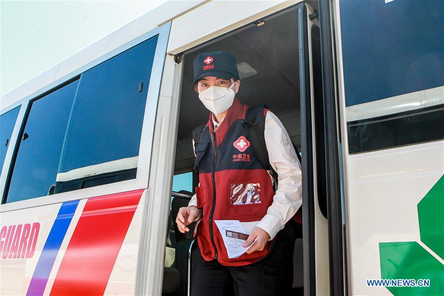 PHILIPPINES-MANILA-CHINESE MEDICAL TEAM-ARRIVAL