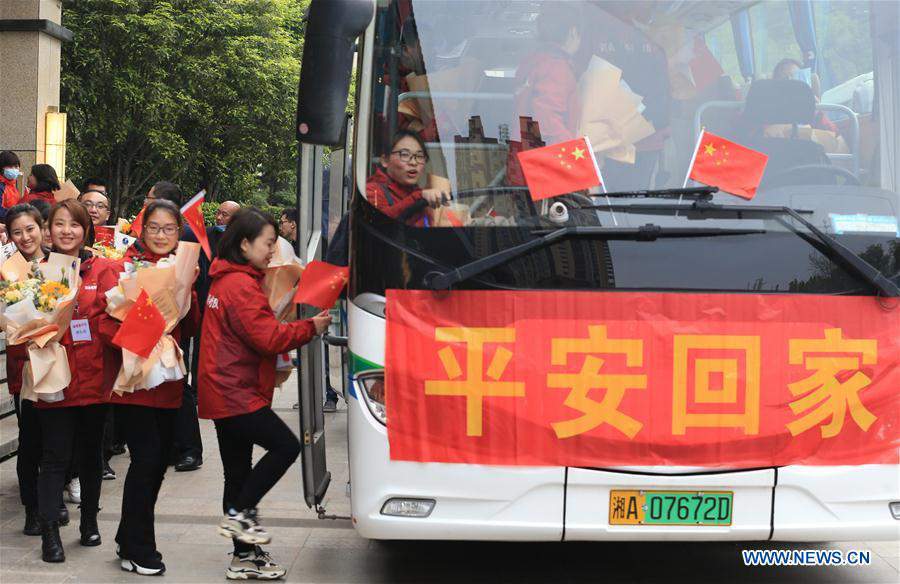 #CHINA-HUNAN-HENGYANG-COVID-19-MEDICS-RETURNING HOME (CN)