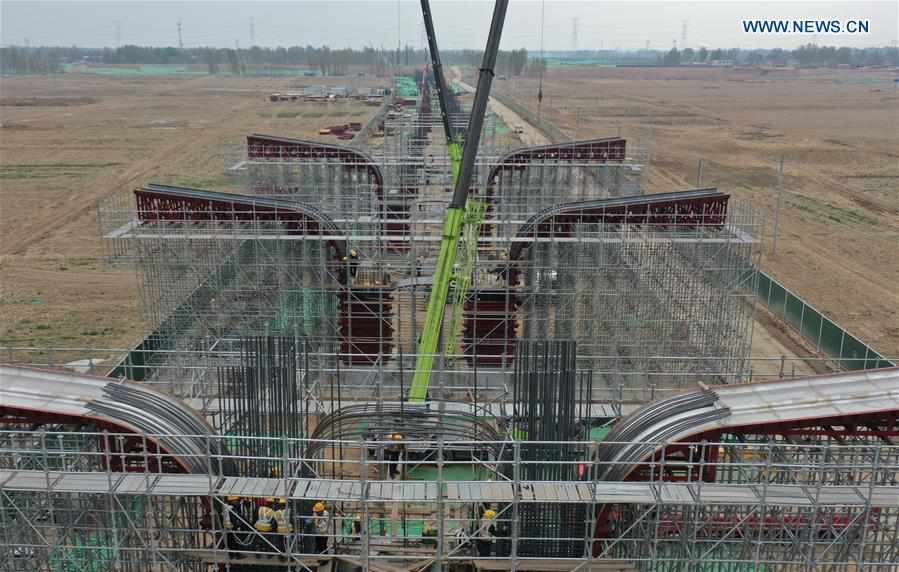 CHINA-HEBEI-XIONGAN NEW AREA-BEIJING-EXPRESSWAY-CONSTRUCTION (CN)