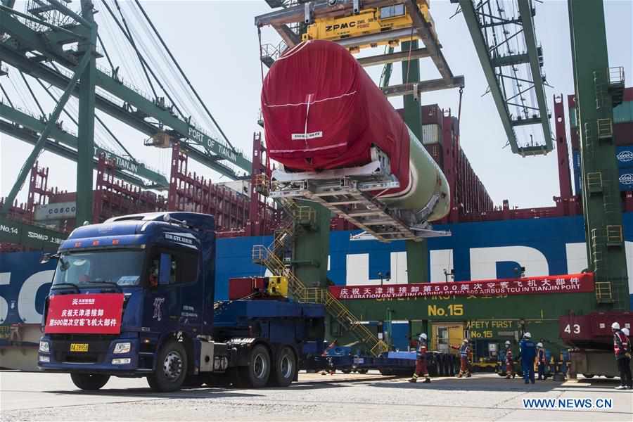 CHINA-TIANJIN PORT-AIRBUS COMPONENT (CN)