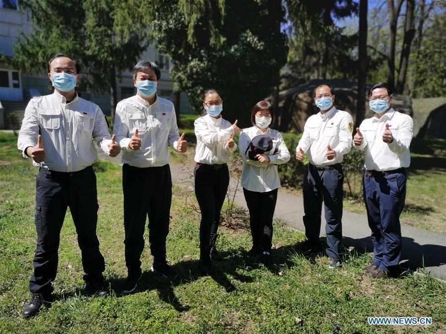 SERBIA-BELGRADE-COVID-19-CHINESE MEDICAL EXPERTS 