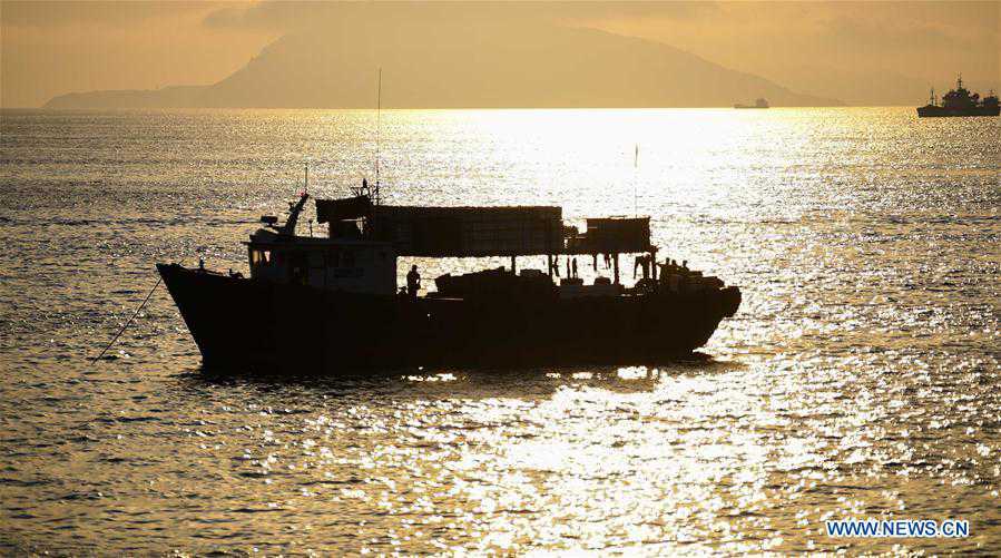 CHINA-GUANGDONG-WAILINGDING ISLAND-SUNSET (CN)