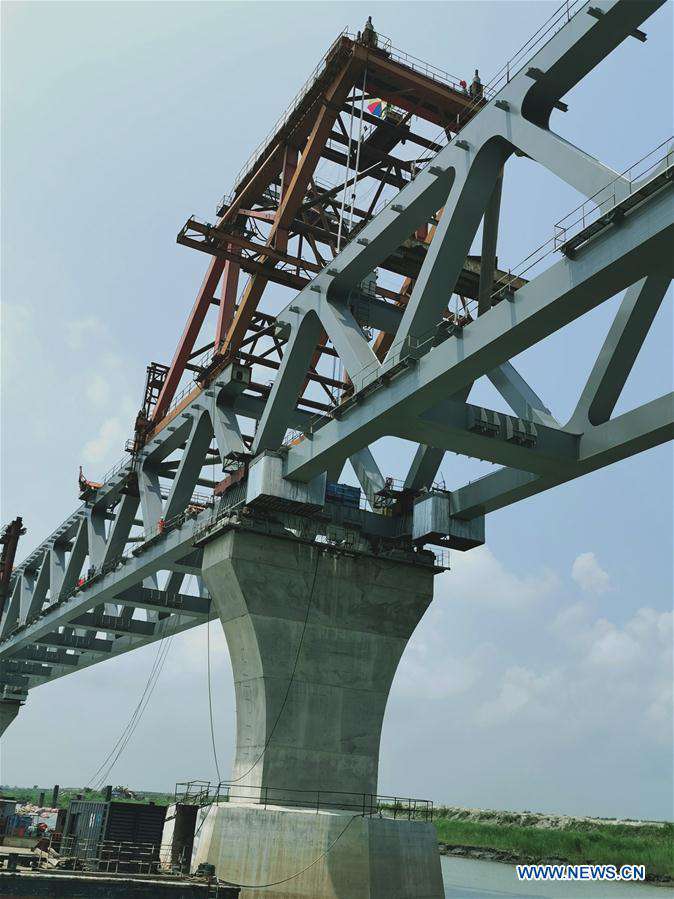 BANGLADESH-MUNSHIGANJ-CHINA-PADMA BRIDGE-CONSTRUCTION