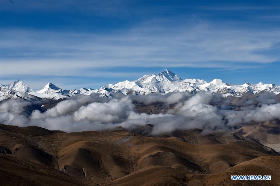 (InTibet)CHINA-TIBET-MOUNT QOMOLANGMA NATIONAL NATURE RESERVE-SCENERY (CN)