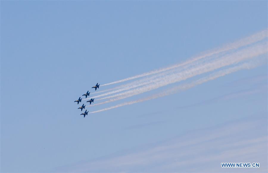 U.S.-TEXAS-DALLAS-COVID-19-FLYOVER