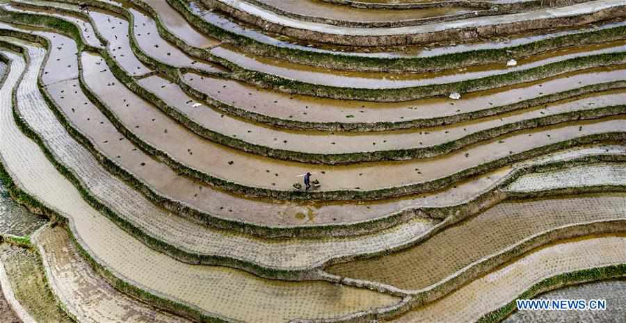CHINA-SHAANXI-LANGAO-TERRACED FIELDS (CN)