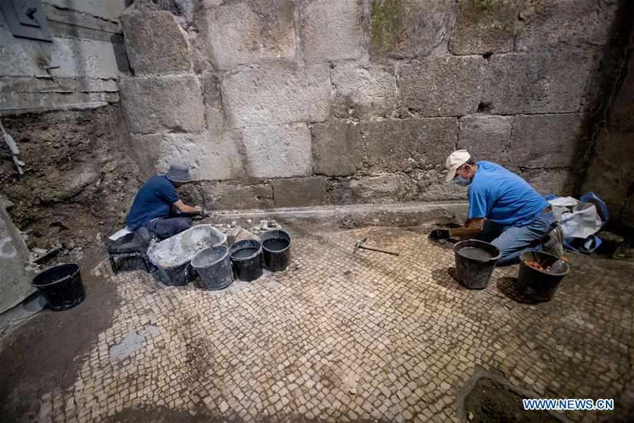 MIDEAST-JERUSALEM-ANCIENT SUBTERRANEAN SYSTEM-DISCOVERY