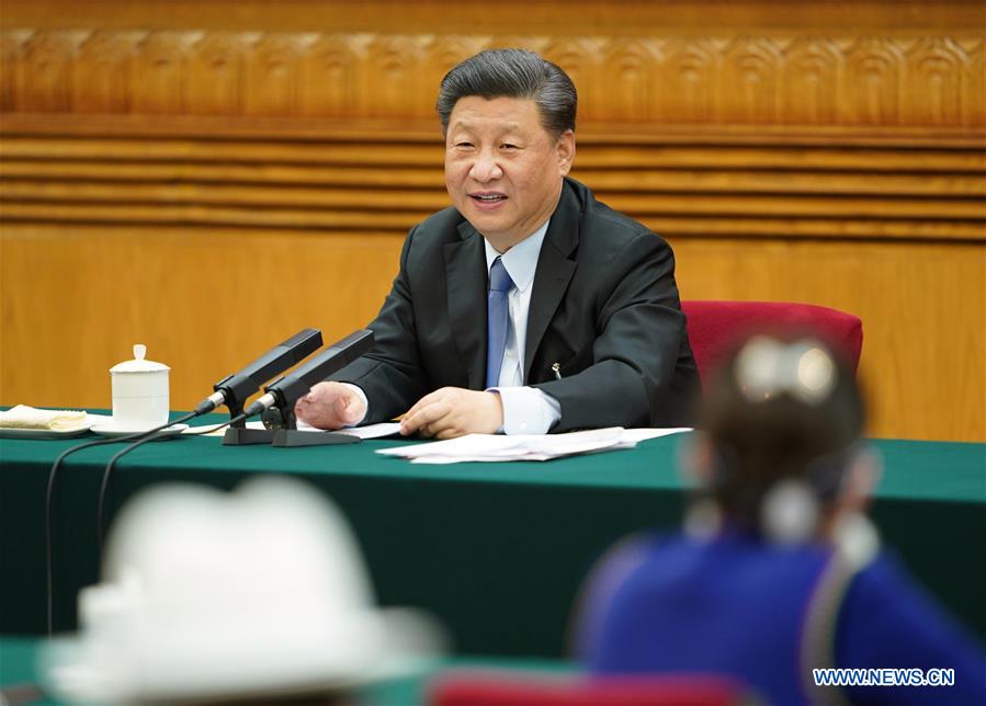 (TWO SESSIONS)CHINA-BEIJING-XI JINPING-NPC-DELIBERATION (CN)