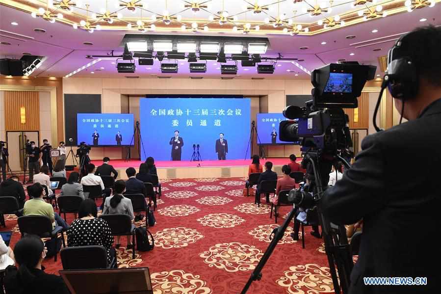 (TWO SESSIONS)CHINA-BEIJING-CPPCC-MEMBERS-INTERVIEW (CN)