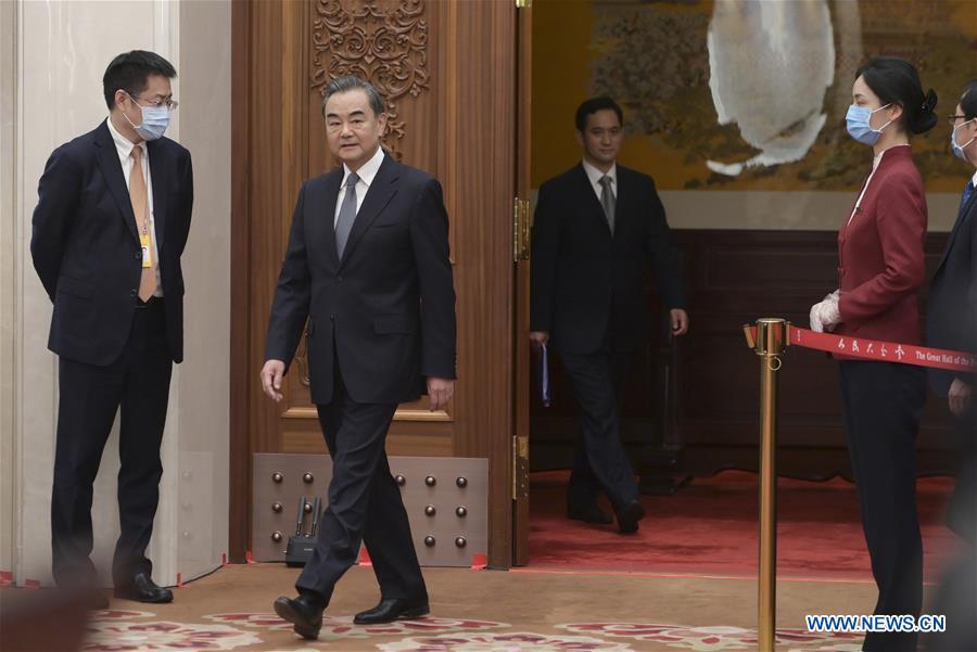 (TWO SESSIONS)CHINA-BEIJING-NPC-PRESS CONFERENCE-WANG YI (CN)