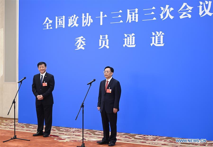 (TWO SESSIONS)CHINA-BEIJING-CPPCC-MEMBERS-INTERVIEW (CN)