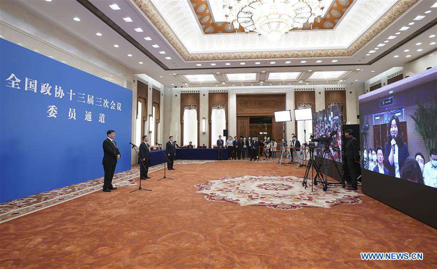 (TWO SESSIONS)CHINA-BEIJING-CPPCC-MEMBERS-INTERVIEW (CN)