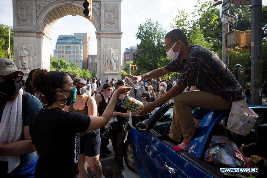 U.S.-NEW YORK-GEORGE FLOYD-PROTEST 