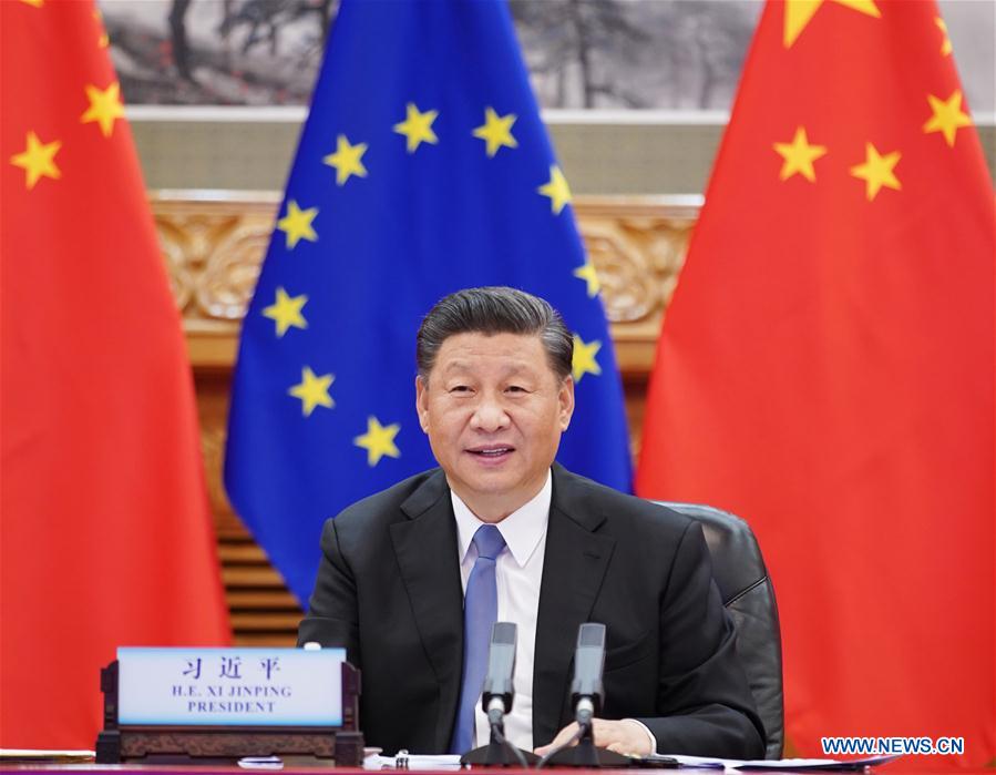 CHINA-BEIJING-XI JINPING-EU LEADERS-MEETING (CN)