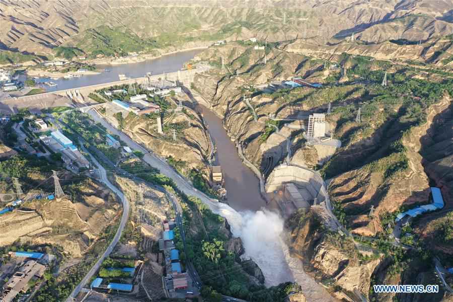 #CHINA-GANSU-LIUJIAXIA RESERVOIR-DISCHARGE (CN)