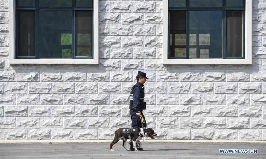 CHINA-JILIN-BAISHAN-BORDER-SNIFFER DOG (CN)