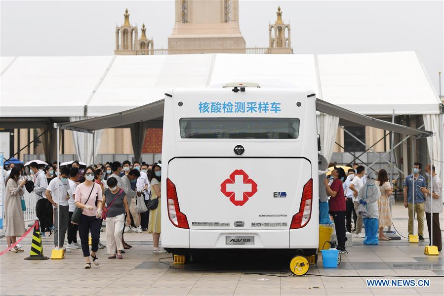 CHINA-BEIJING-COVID-19-MOBILE TESTING VEHICLE (CN)