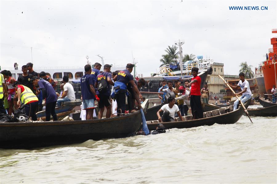 BANGLADESH-DHAKA-FERRY-ACCIDENT