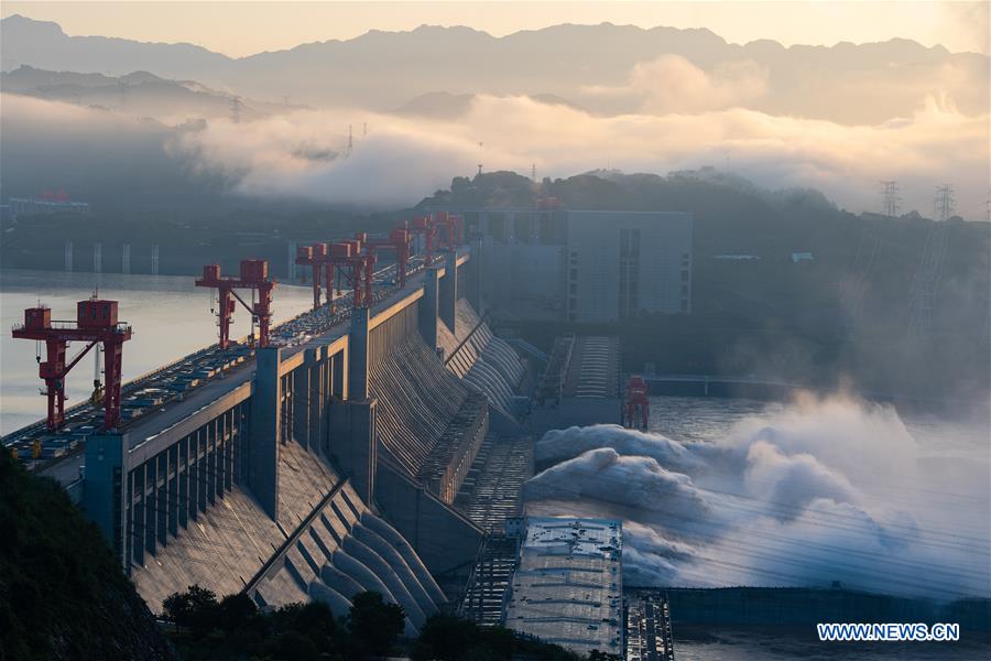 #CHINA-HUBEI-YANGTZE RIVER-THREE GORGES DAM-FLOODWATER-DISCHARGE (CN)