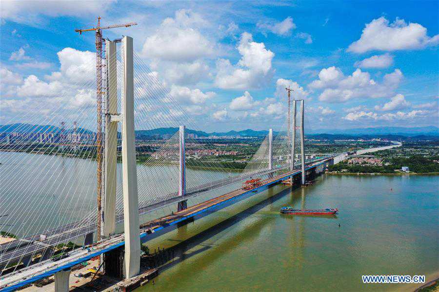 CHINA-GUANGZHOU-RAILWAY BRIDGE-STEEL BOX GIRDER-INSTALLATION (CN)