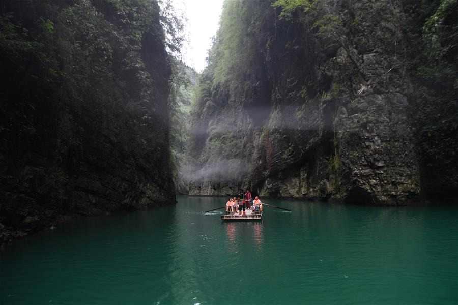 CHINA-CHONGQING-PENGSHUI-AYI RIVER-TOURISM (CN)