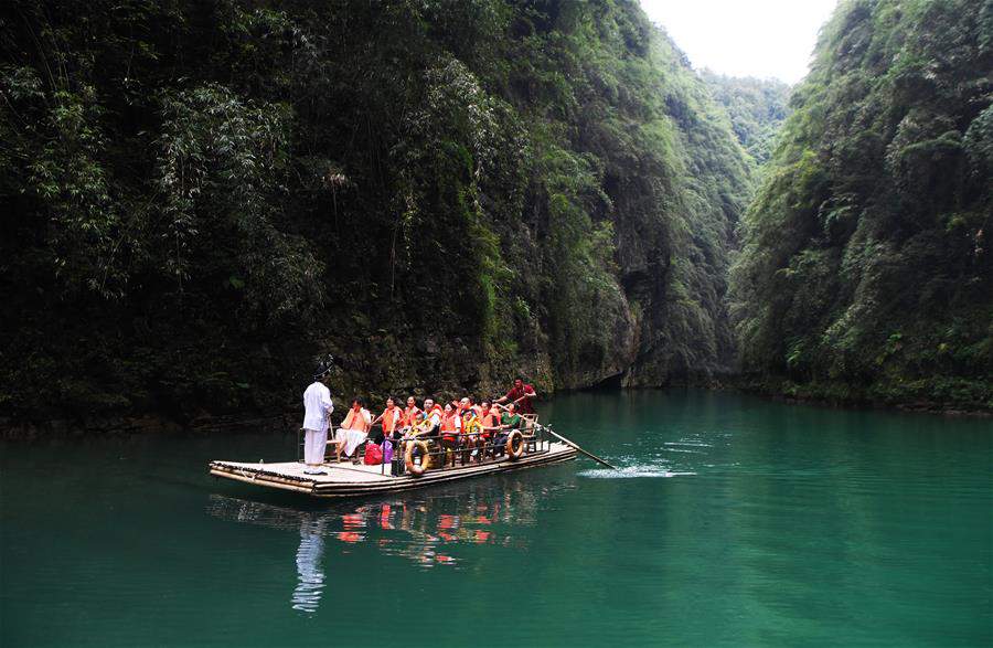 CHINA-CHONGQING-PENGSHUI-AYI RIVER-TOURISM (CN)